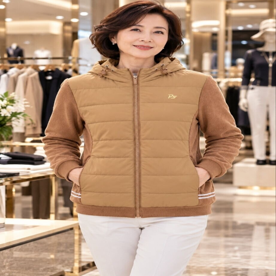 하이브리드 SWJL243606BE1EJK 중년여성 파크골프니트점퍼 <b>중계</b>아울렛 본사직...