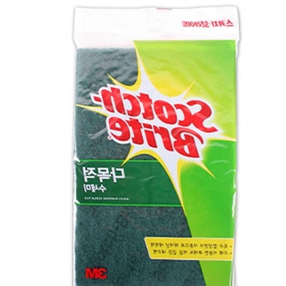 한국쓰리엠 set 3M 다목적수세미 AL-345 10개 230mm 수새미 설거지 Nx2B11C 주방 청소