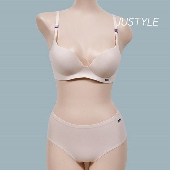 [조은][ST9502]무봉제 누디라인 A컵 브라팬티세트