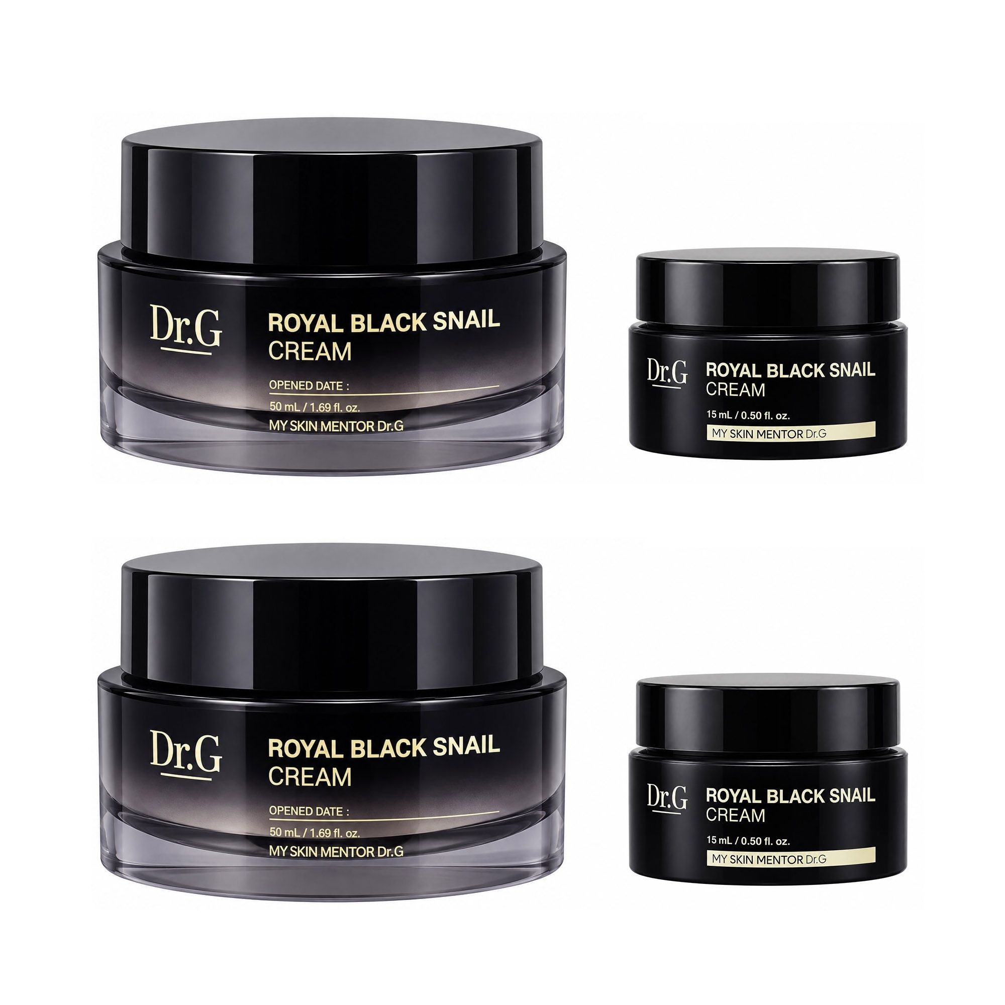 닥터지 로얄 블랙 스네일 크림 50ml+15ml 2세트