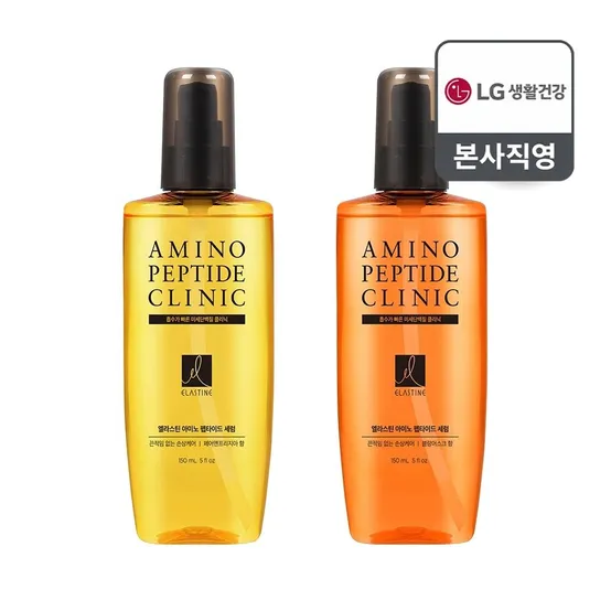 [APP전용] 엘라스틴 아미노 헤어오일 150ml x 2개 (블랑머스크/페어앤프리지아)