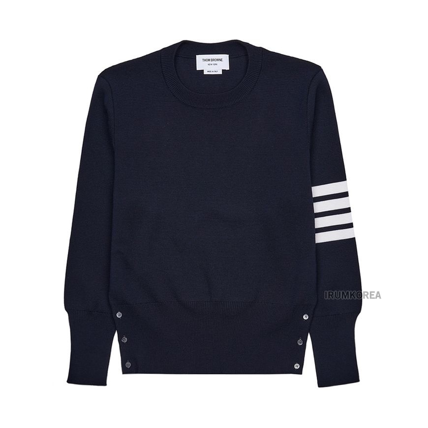 [롯데백화점] 톰브라운 FW25 남성 울 4바 풀오버 니트 MKA189A 00014 415