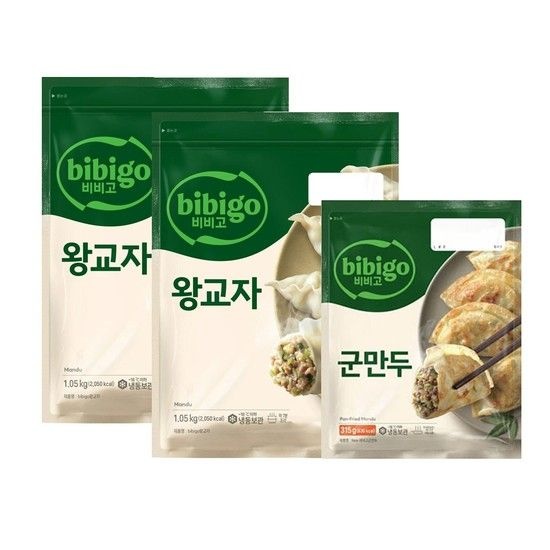 [CJ]비비고 왕교자 1.05kg x2개+군만두 315g x1개