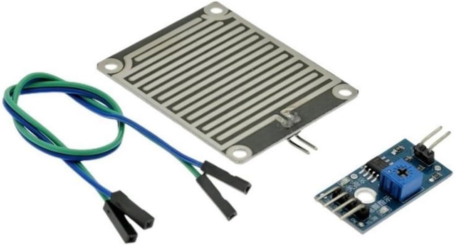 GBJULKJZ DC 3.3V-5V 스노우/레인드롭스 감지 센서 모듈 강우 습도