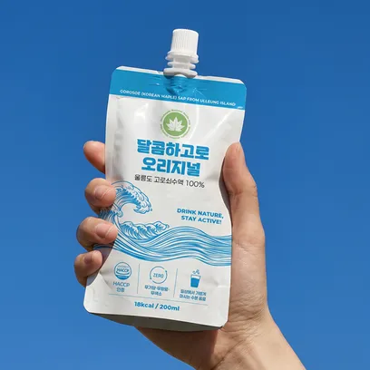 울르미 달콤하고로 오리지널 울릉도 고로쇠수액 고로쇠물 200ml 30개