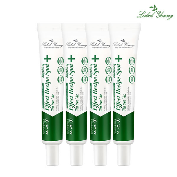 라벨영 [패션플러스][라벨영]쇼킹 진정 효과 레시피 스팟 티트리 30ml 4개