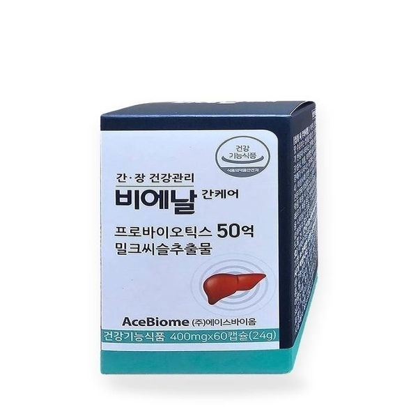 BNR17 비에날 간케어 밀크씨슬+유산균 60캡슐 (1개월분)(SH)