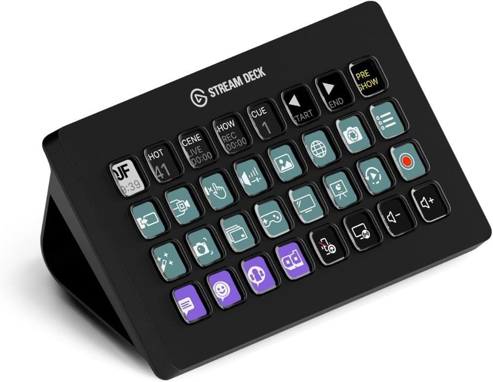 [해외] Elgato Stream Deck XL  고급 스튜디오 컨트롤러