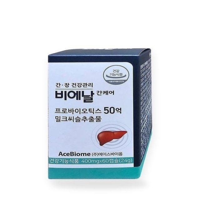 BNR17 비에날 간케어 밀크씨슬+유산균 60캡슐 (1개월분)(SH)