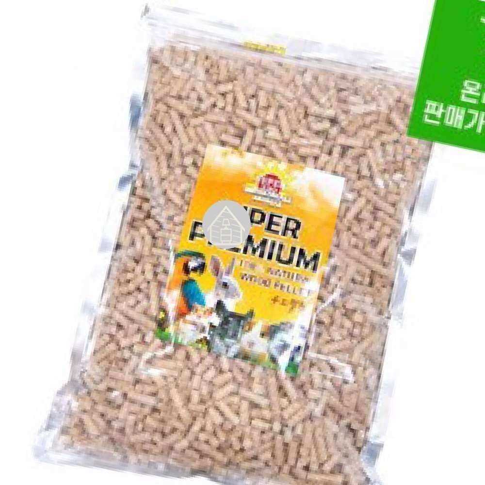 슈퍼주 우드펠렛 1.8KG 토끼펠렛 기니피그펠렛 고양이모레