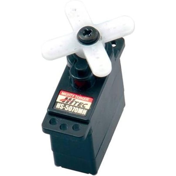 Buddy RC Hitec HS-5070MH 디지털 고속 미니 서보 - 컴팩트한 크기의 경기용 성능(1개)