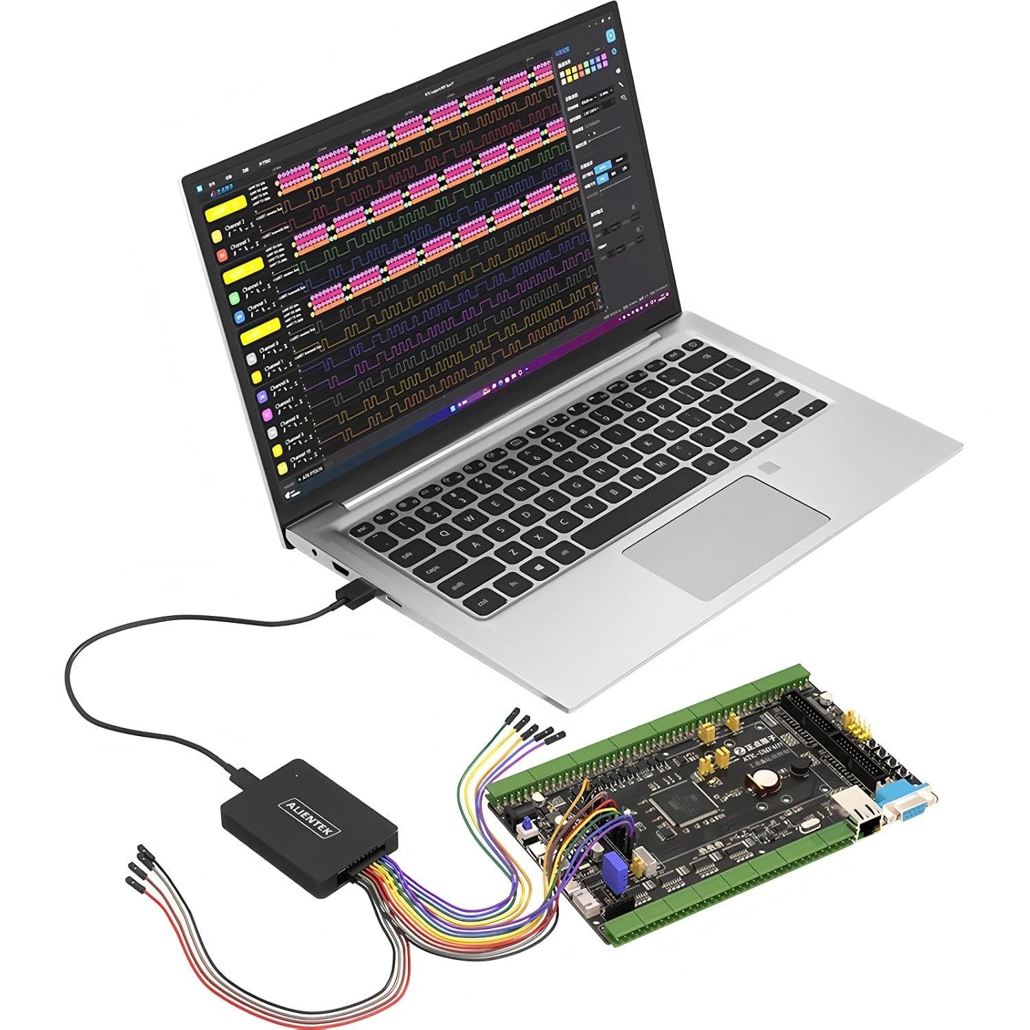 FeelTech 로직 분석기 DL16 250MHz 최대 링 속도 16채널 도구 ARM FPGA 디버그 프로토콜 디코딩 소프트웨어(DP16 키트 III)