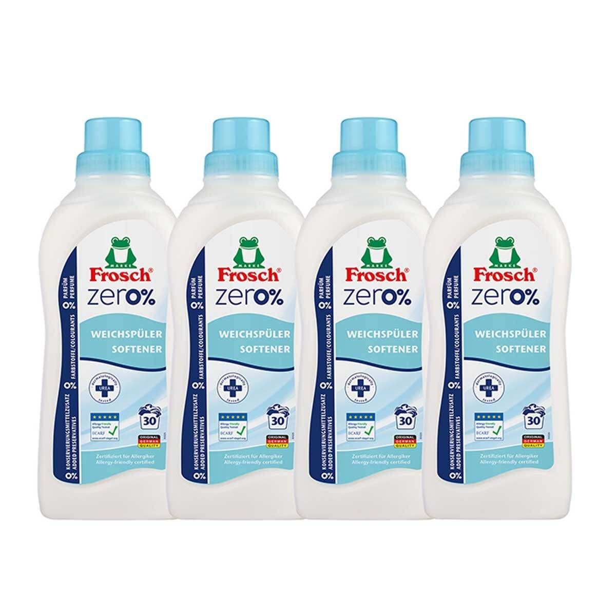 프로쉬 제로 섬유유연제 750ml x 4개 [CJ]