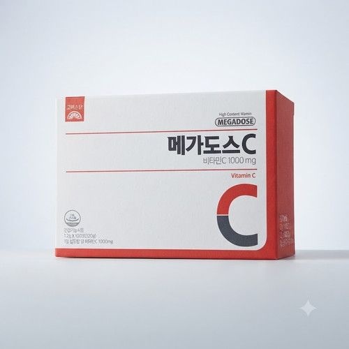 고려은단 메가도스C 비타민C 1000mg 180포 1개
