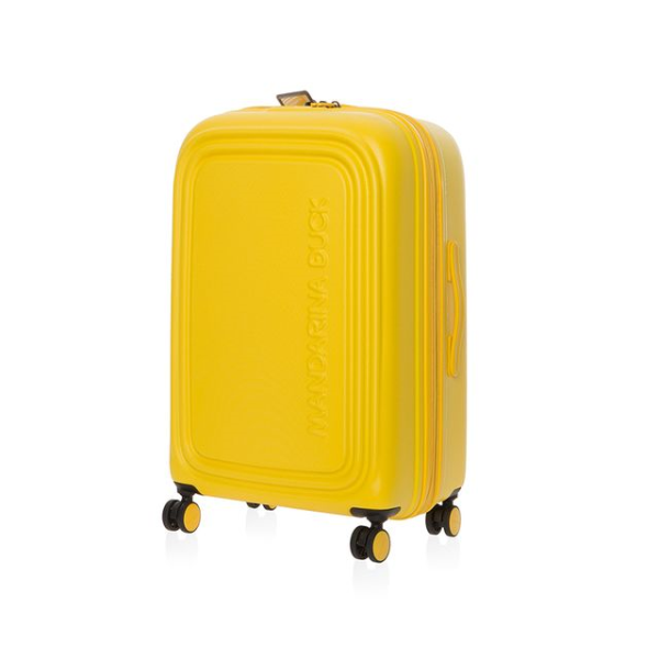 [만다리나덕(P)] [만다리나덕]만다리나덕 LOGODUCK TROLLEY MEDIUM EXP SZV3205J duck yellow 26인치 확장 캐리어