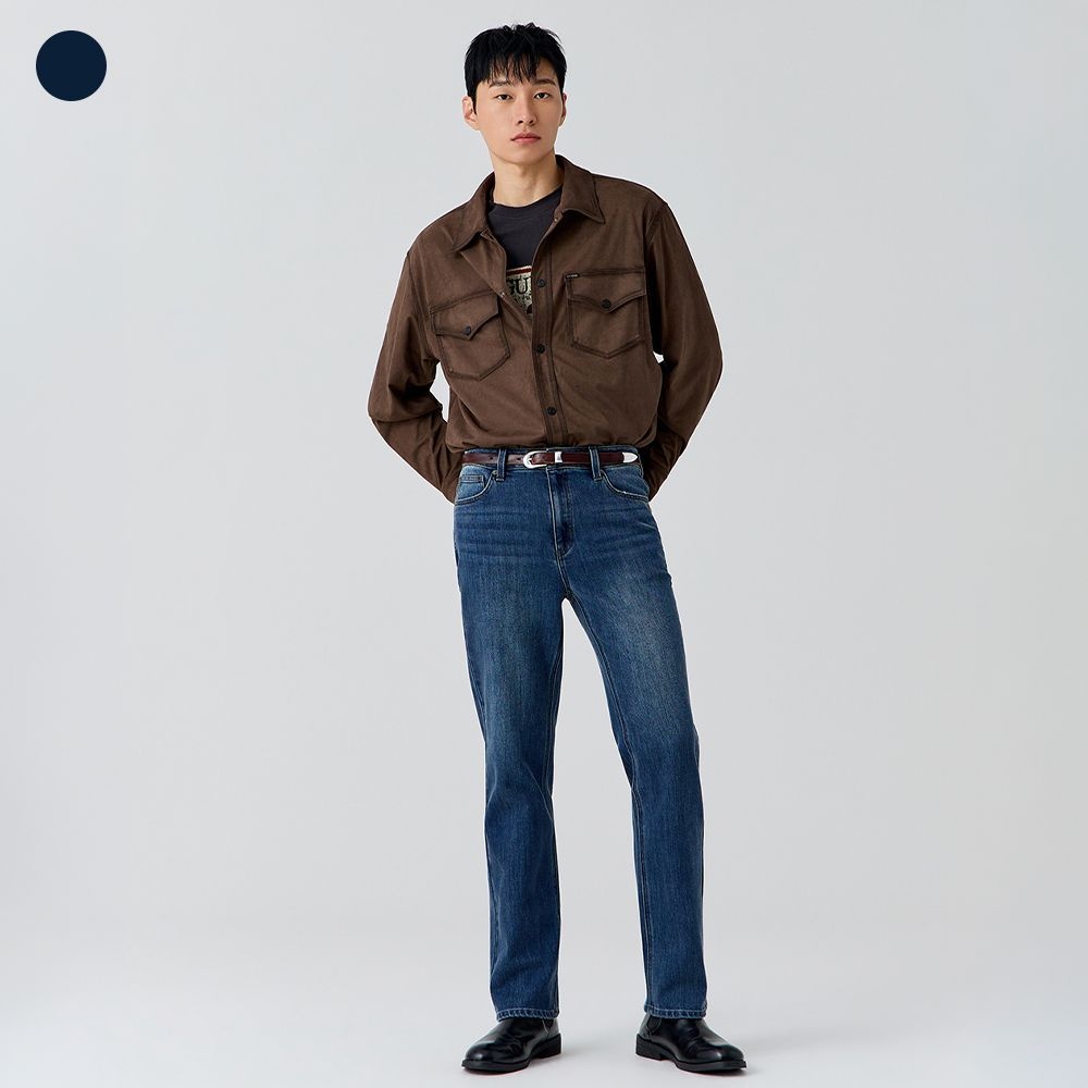 게스 진 남성 DBL톤 스트레이트핏 데님 MQ3D9172