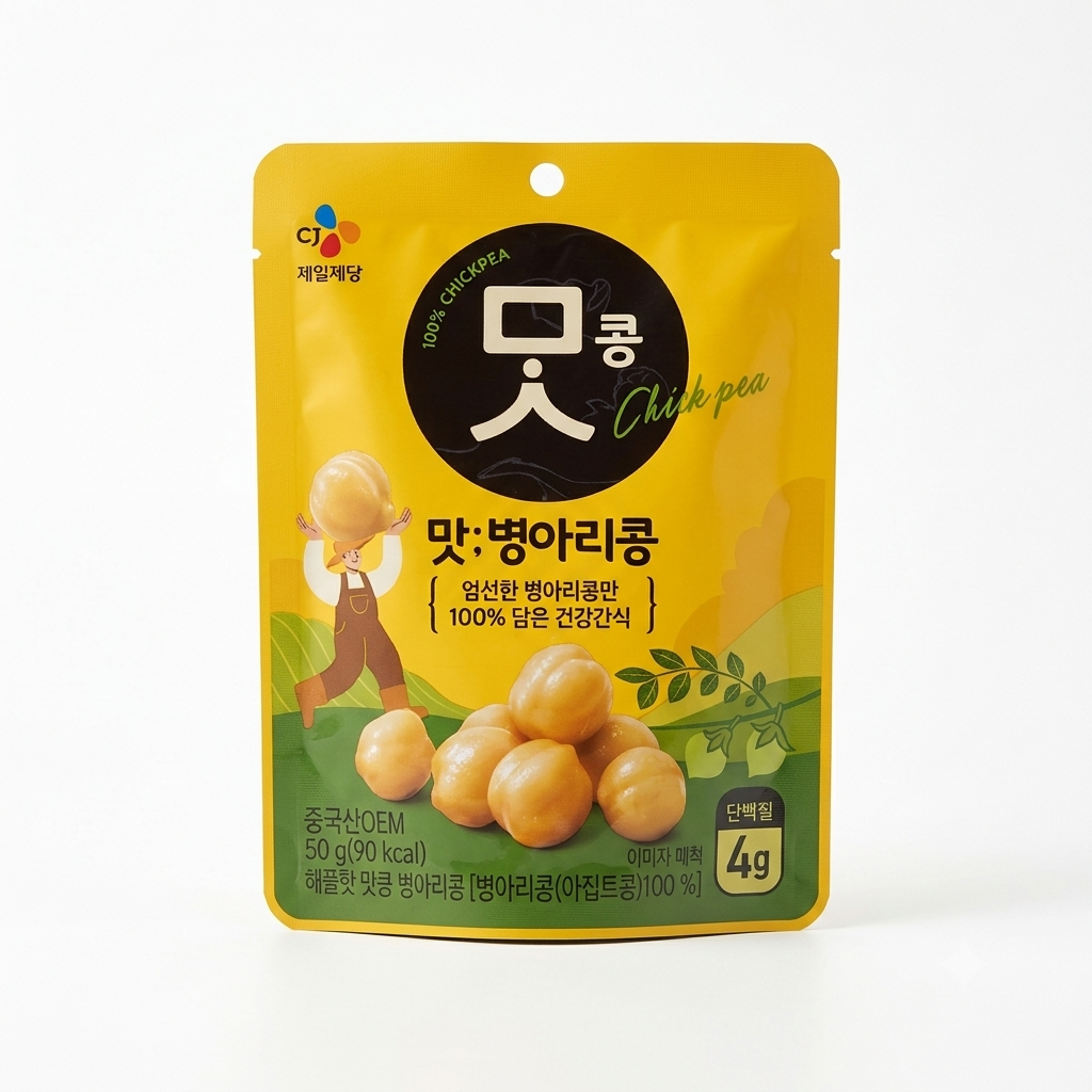 CJ제일제당 씨제이(CJ) 맛콩 병아리콩 50g, 40개