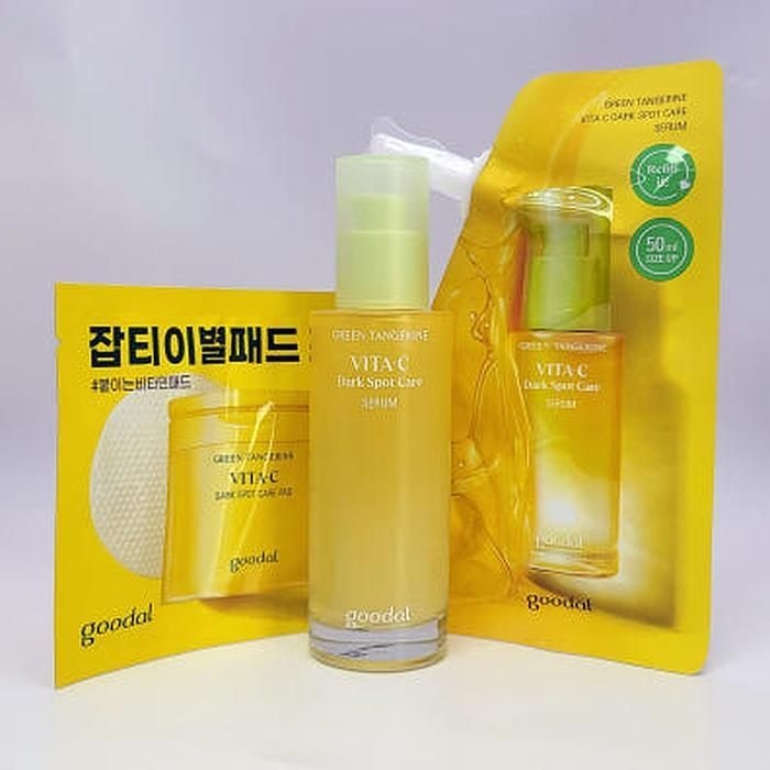 구달 청귤 비타C 비타씨 잡티 케어 세럼 70ml 본품(대용량) 50ml 리필+패드 2매 (AD)