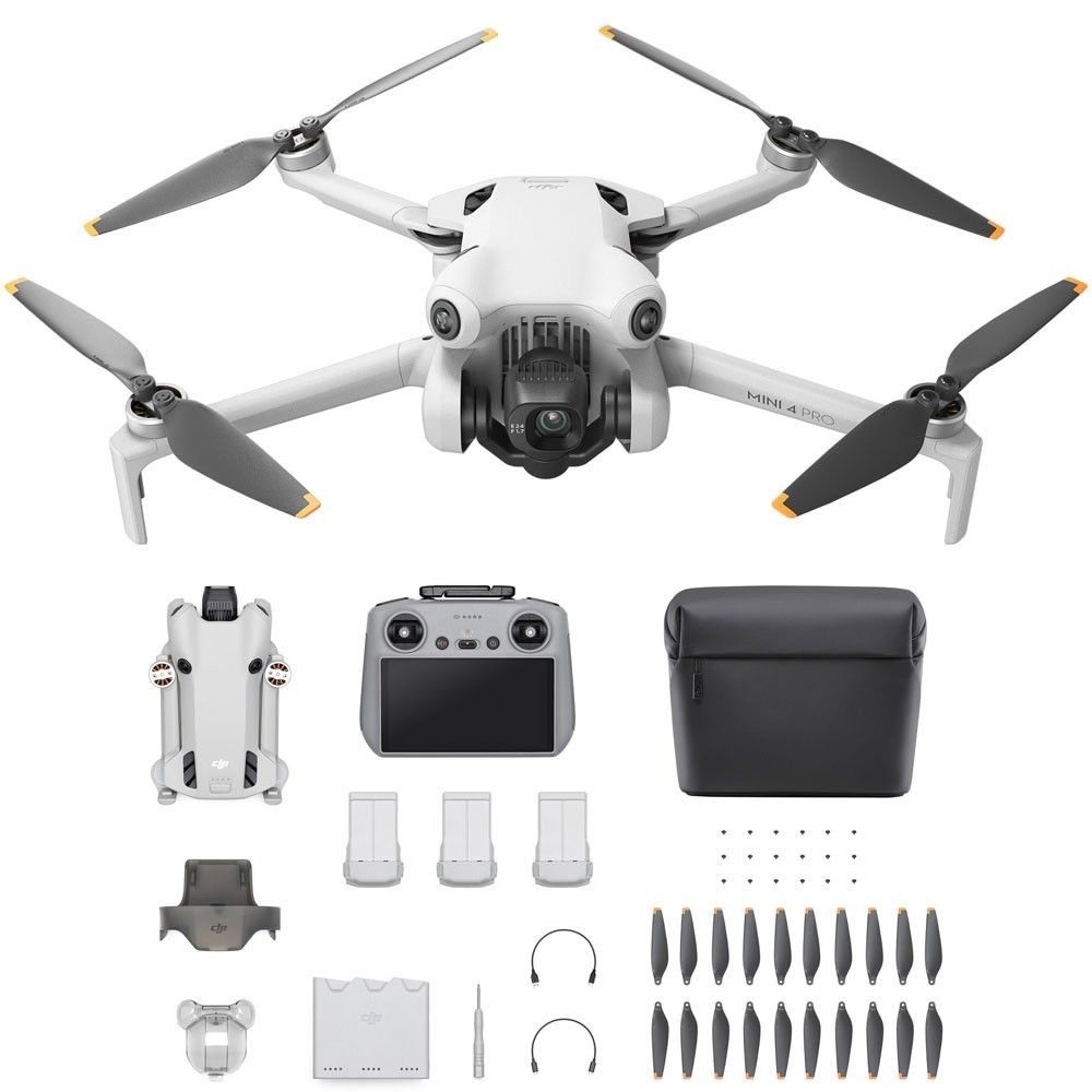 DJI DJI Mini 4 Pro 4K HDR 드론 플라이 모어 콤보 플러스 (RC 2 리모컨 포함) CP.MA.00000740. 1127676