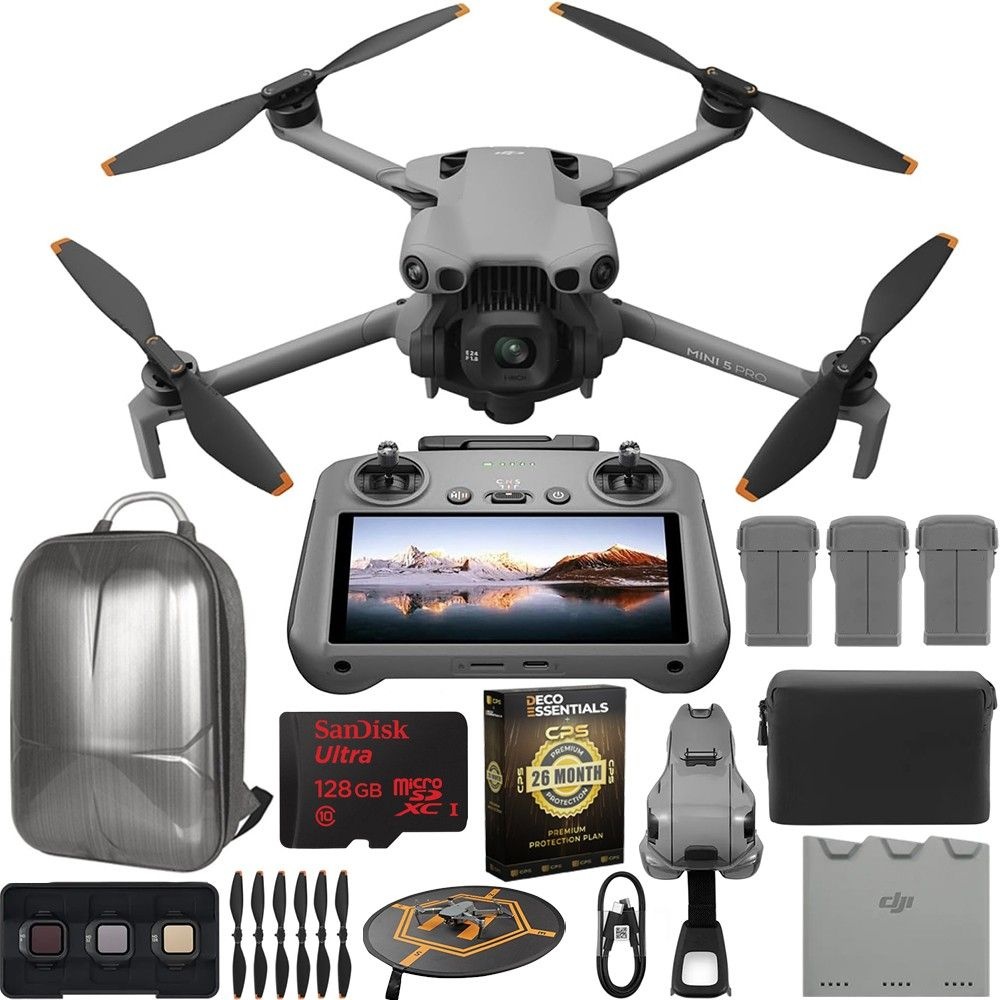 DJI DJI 미니 5 프로 드론 플라이 모어 콤보 플러스 (DJI RC 2 + 26개월 키트 포함) 1127669