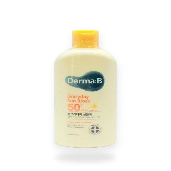 더마비 에브리데이 선블록 200ml (대용량) 순한선크림 온가족썬크림...