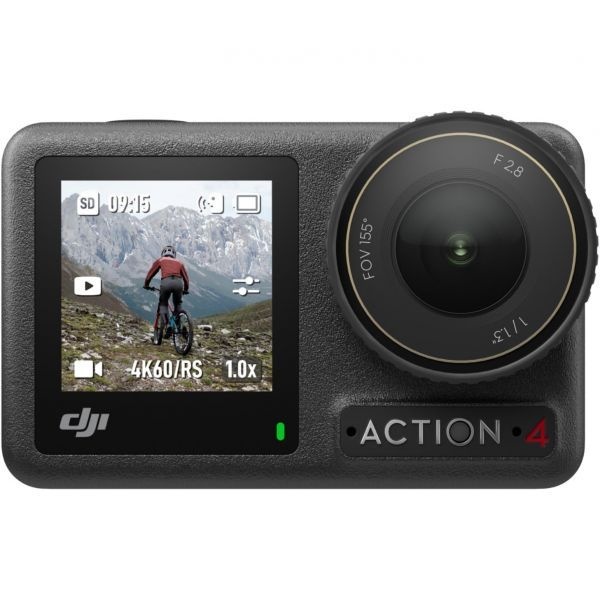 [해외] DJI 오즈모 Action 4 Standard 콤보 1 1.3인치 센서 놀라운 저조도 이미징 10비트 D Log M 컬러 성능 160분 장시간 지속 야외