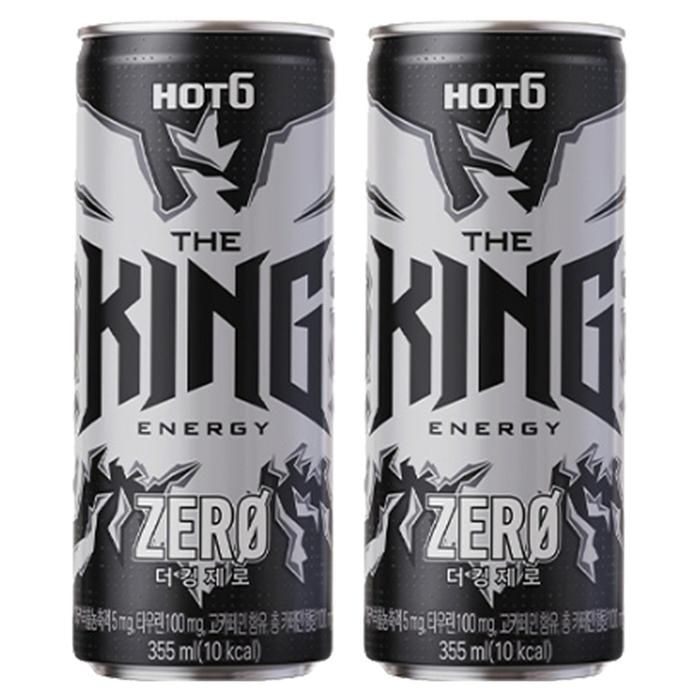 [오늘출발] 롯데 핫식스 더킹 제로 355ml x  12개