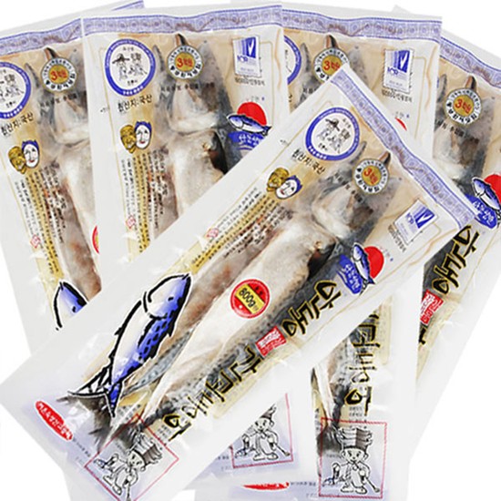 [안동양반간고등어]안동 간고등어 800g x 5팩(총10마리)