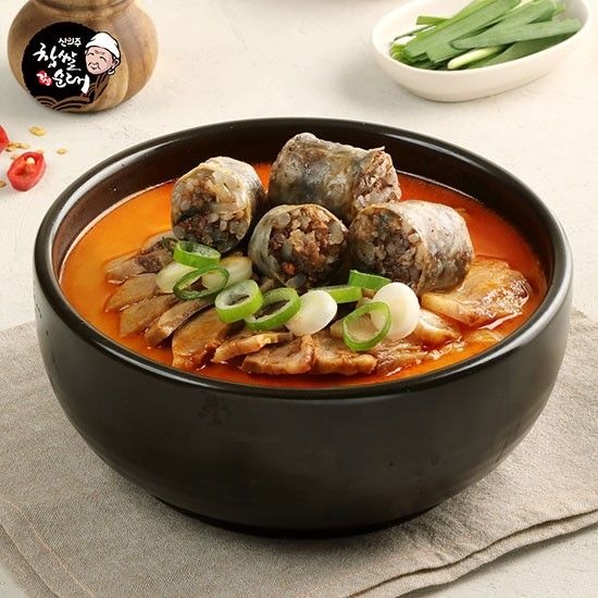 신의주 순대국 오리지널 얼큰한맛 600g x 5팩