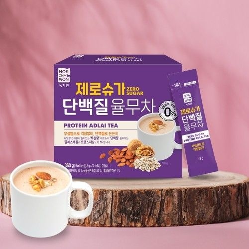 녹차원 제로슈가 단백질율무차 20T
