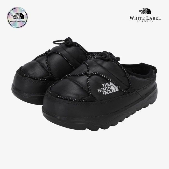 노스페이스 NS85S75J 화이트라벨 일렉트론 뮬 BLK