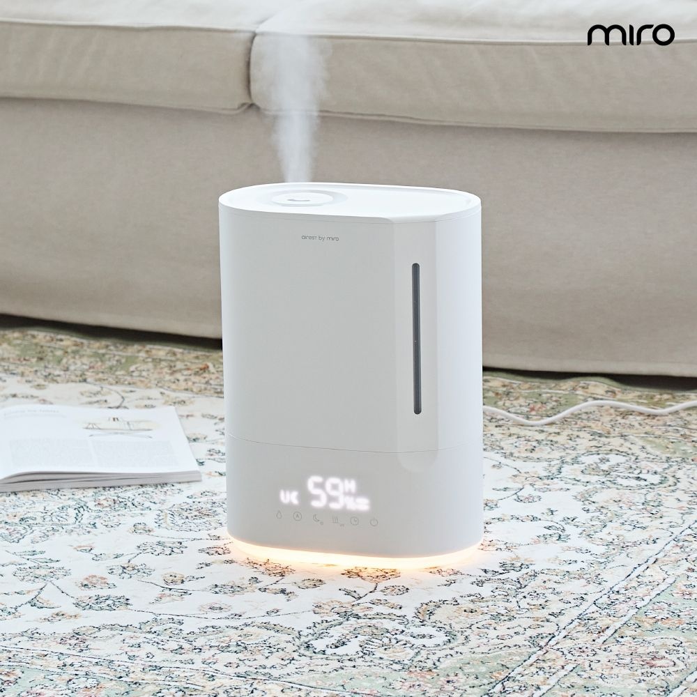 미로 [카드추가할인] 미로 통세척 UV살균 6L 신생아 복합식 가습기 miro-ARPH02RE 무드등 저소음 아기용 신혼가전
