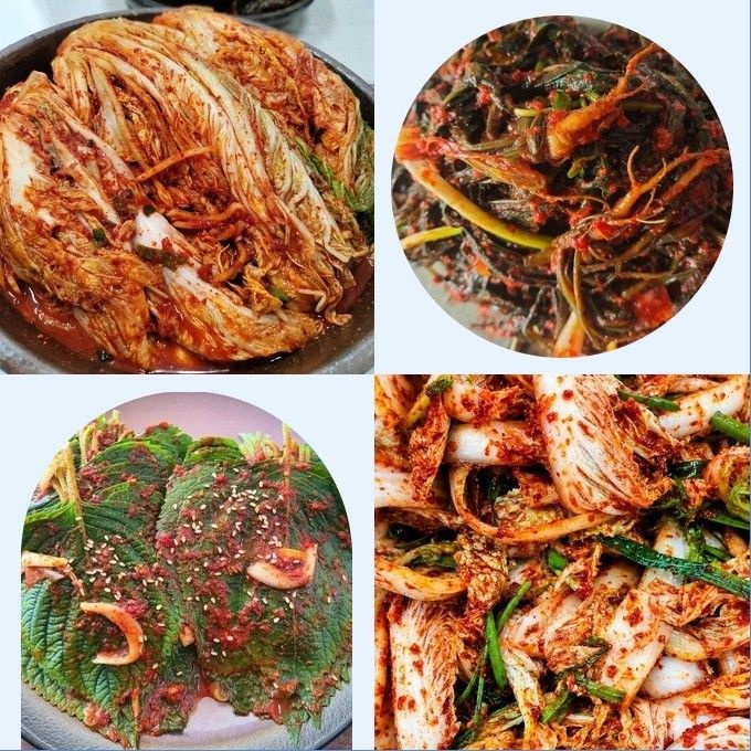 국내산 100% 맛깔난 수제 전라도 김치 9종(오늘 담근 겉절이/포기김치/고들빼기/부추김치/오이김치/생깻잎김치 외)