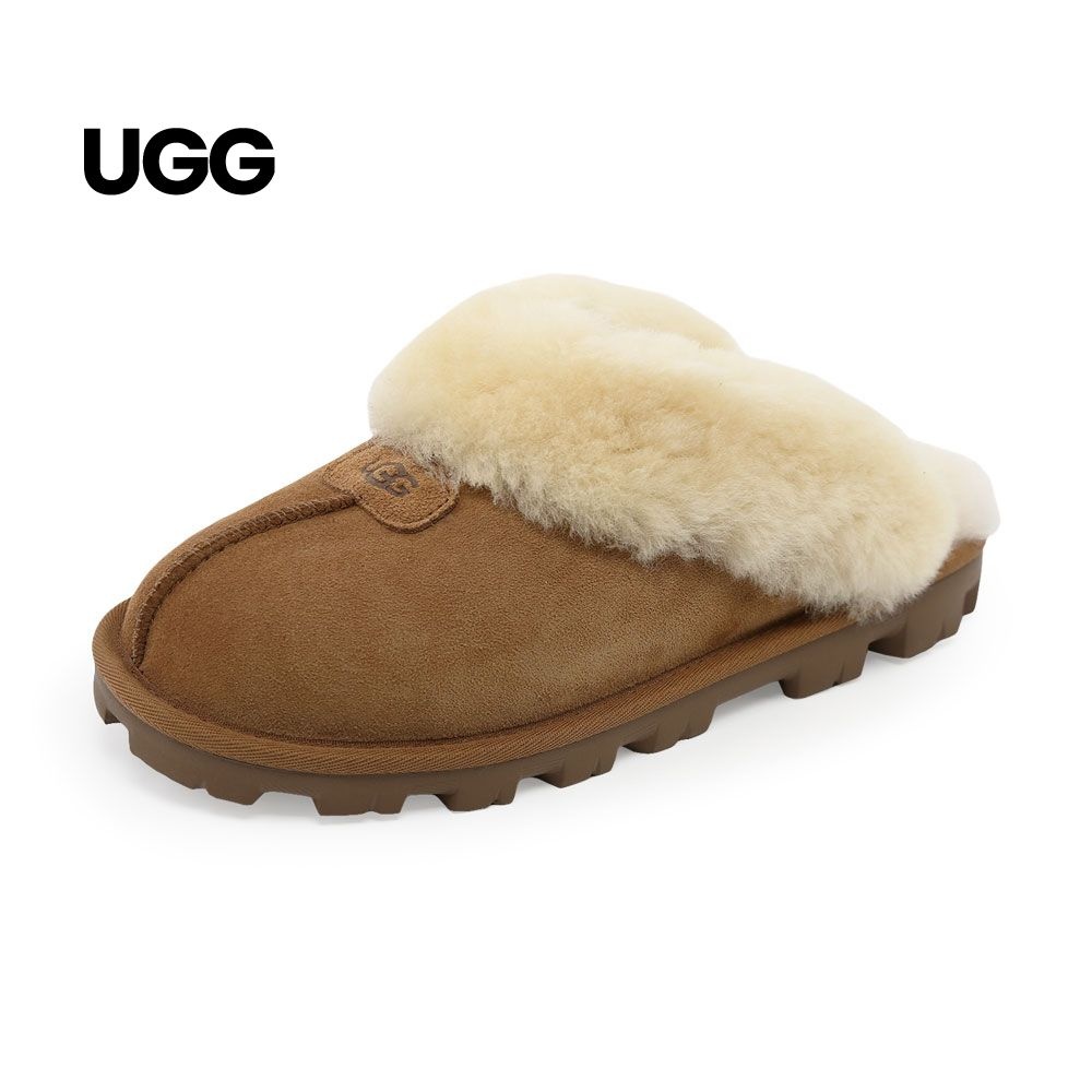 어그 UGG 코케트 뮬 털 스웨이드 슬리퍼 5125-CHE