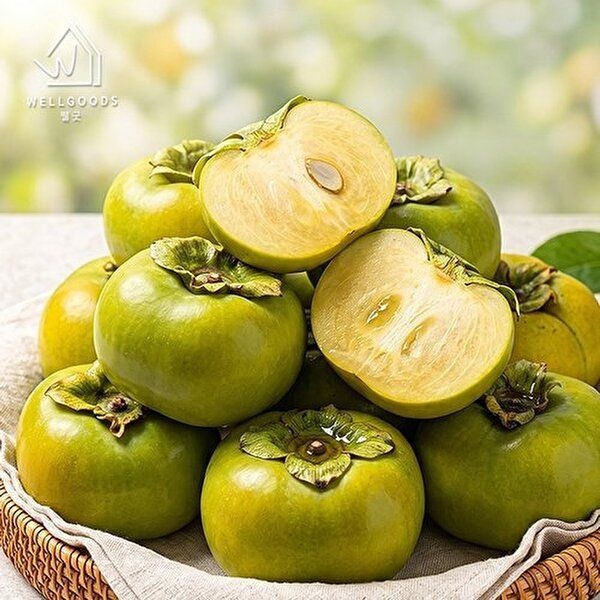 [웰굿][웰굿] 밀양 고당도 프리미엄 태추 단감 4kg(12-14과,특과)