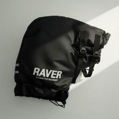 RAVER 오토바이 방한토시 C타입 오버히트 레이버 바이크 스쿠터 겨울 핸들 커버 장갑
