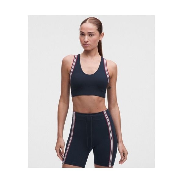 [룰루레몬] LULULEMON 그루브 요가 브라 라이트 서포트, B C컵 *스트라이프 트림 7271910 LW2F47S-031382