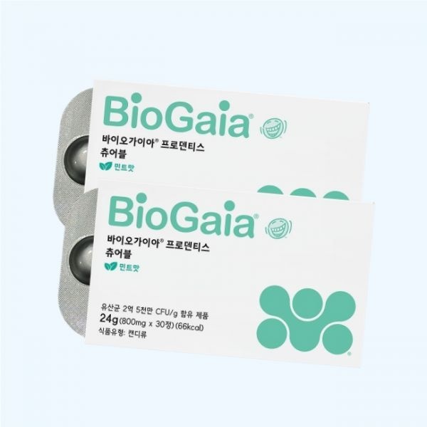 [오늘출발] 바이오가이아 프로덴티스 타블렛 구강 유래 유산균 (순한 민트맛) 30정 2개 5119763