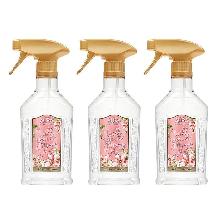 [샤프란] 아우라 섬유향수 윌유메리미 400ml 3개