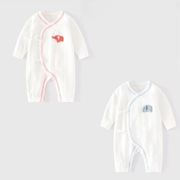 (현대Hmall) 아트박스/엠케이 엘리펀트 순면 긴팔 배냇우주복 205942