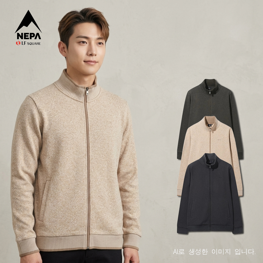 네파 [인천점] 네파 후리스 집업 미들레이어 경량 바람막이 작업복 남성 등산 미드레이어 네파 플리스 자켓 7L76141
