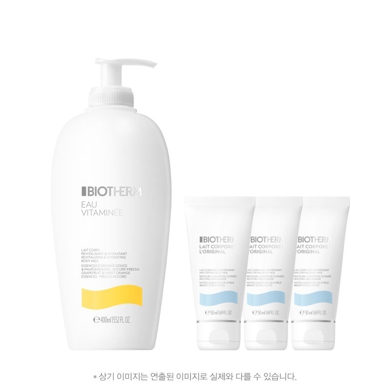 비오템 [LT] 오비타미네 바디 밀크 400ml 세트 (+바디밀크 150ml)