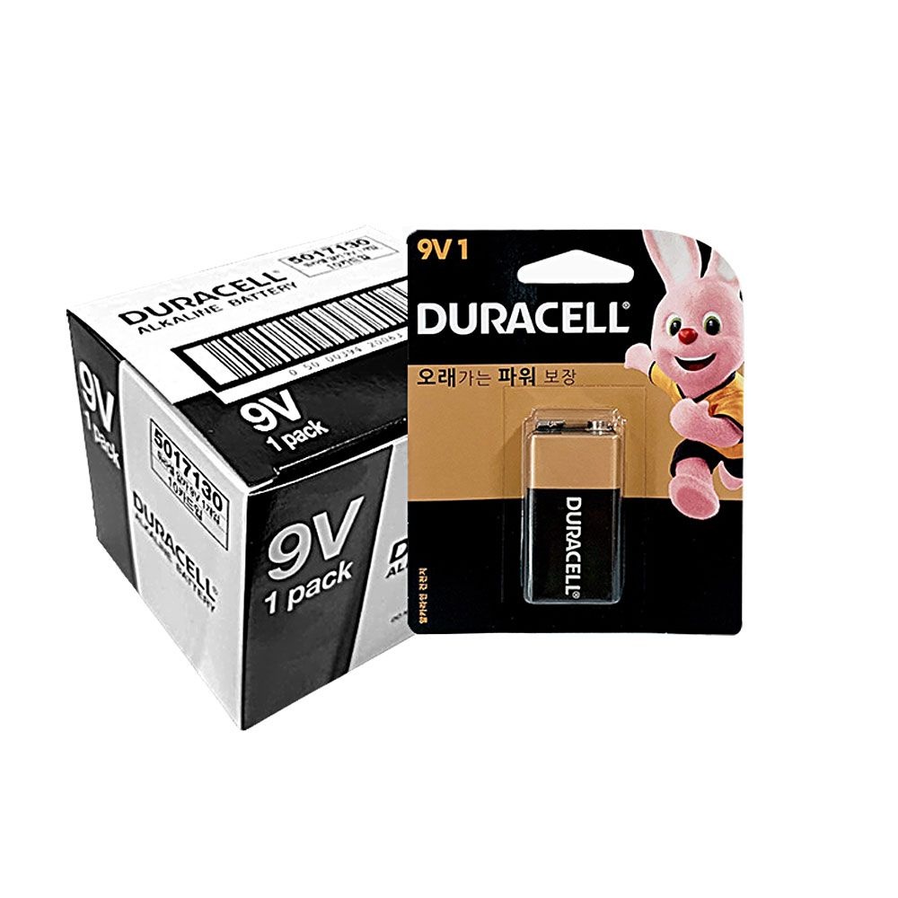 듀라셀 [건전지] 듀라셀 DURACELL MN1604 알카라인 포장 10개입 9V