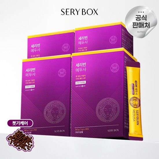 [붓기스틱] 세리번 메두사 28포 4박스 성형후 출산후 관리 라인 케어