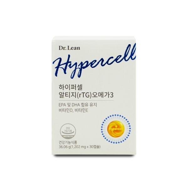 닥터린 하이퍼셀 알티지(rTG) 오메가3 1202mg x 30캡슐 X...
