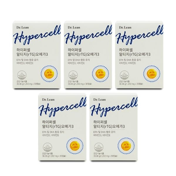 닥터린 하이퍼셀 알티지(rTG) 오메가3 1202mg x 30캡슐 X...