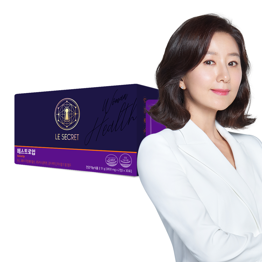 뉴트리원 르시크릿 김희애 에스트로업 1박스 1개월분 여성 갱년기 면역력 피로 개선