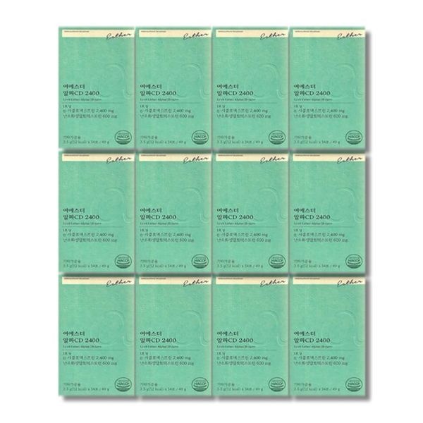 [하프클럽]여에스더 알파CD 2400 3.5g x 14포 12박스