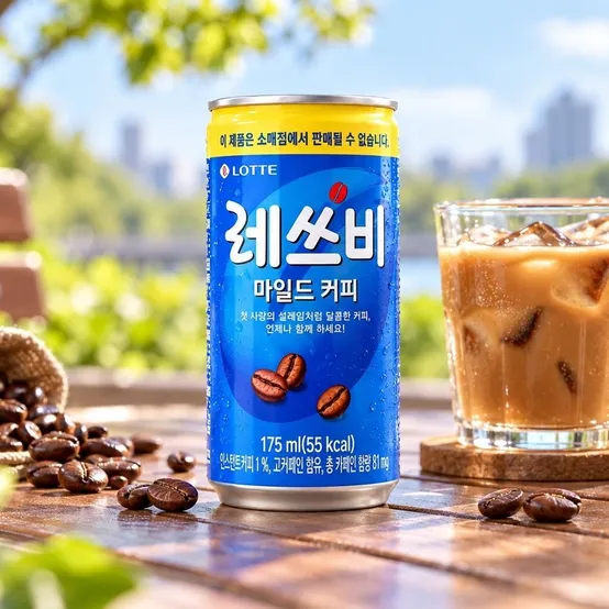 레쓰비 마일드 캔커피 175ml x 60캔 업소용
