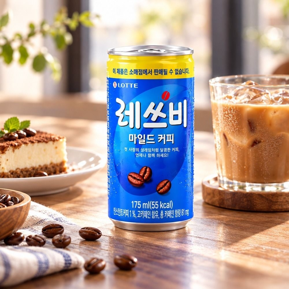 레쓰비 마일드 캔커피 175ml x 90캔 업소용